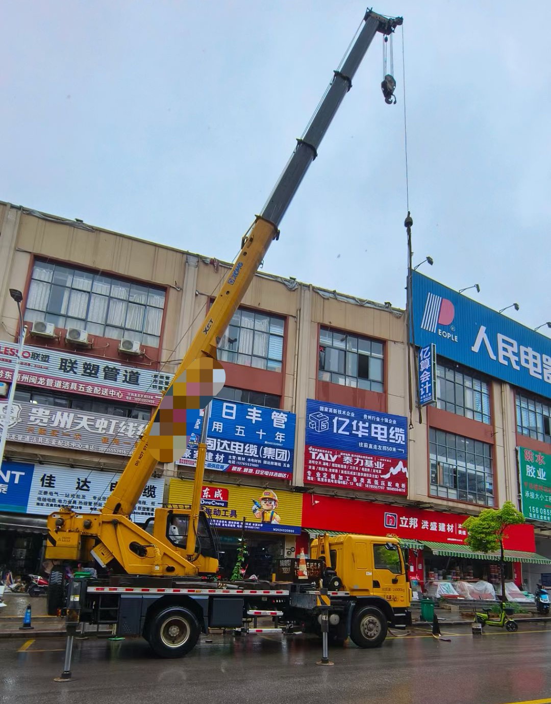 余江区吊车吊机租赁桥梁吊装